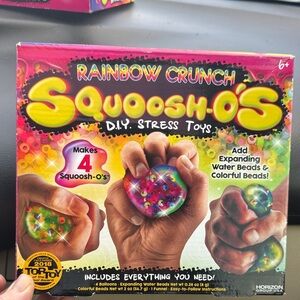 Rainbow Crunch Squoosh-O's DIY Stress Toys (NEW)
